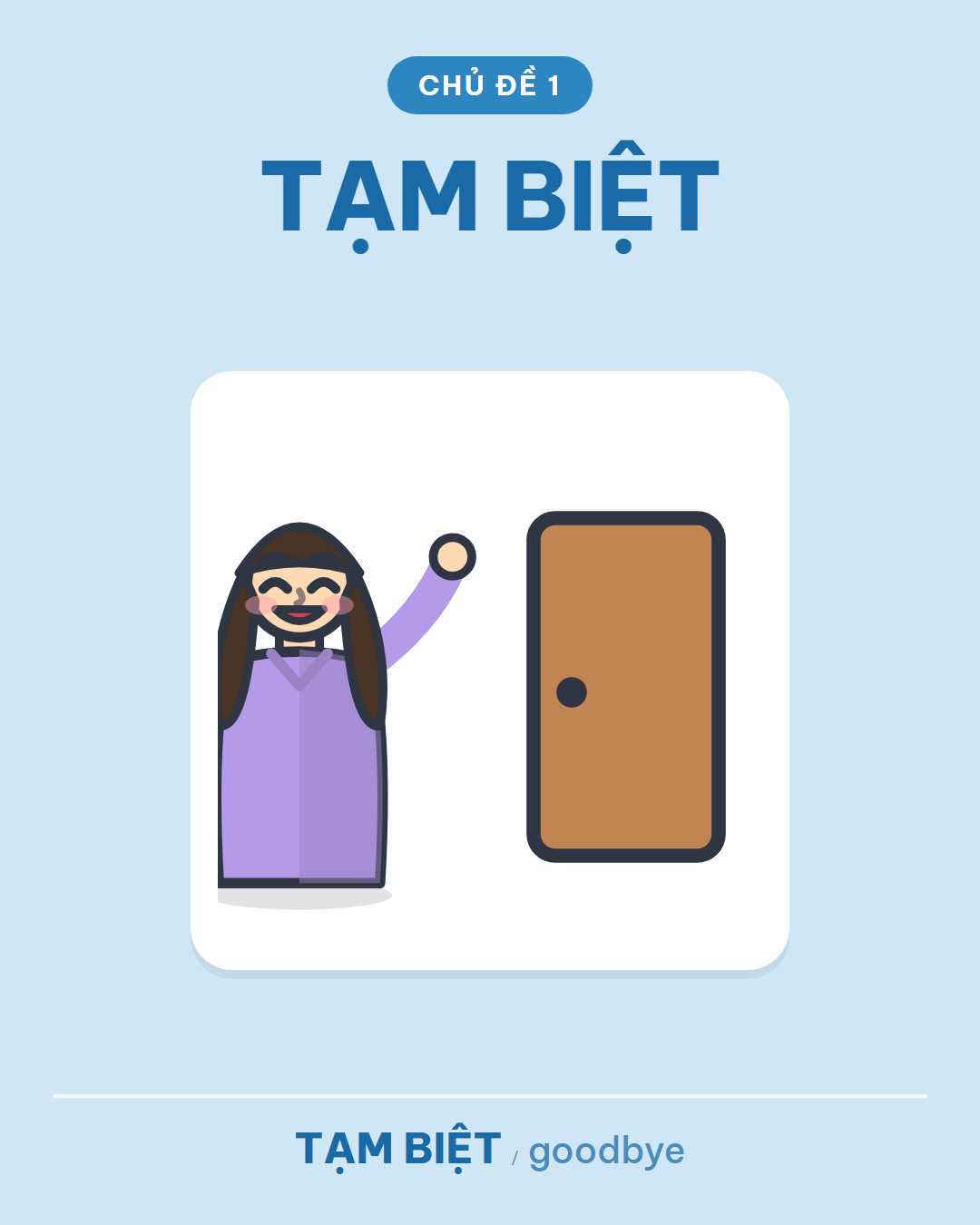 TẠM BIỆT