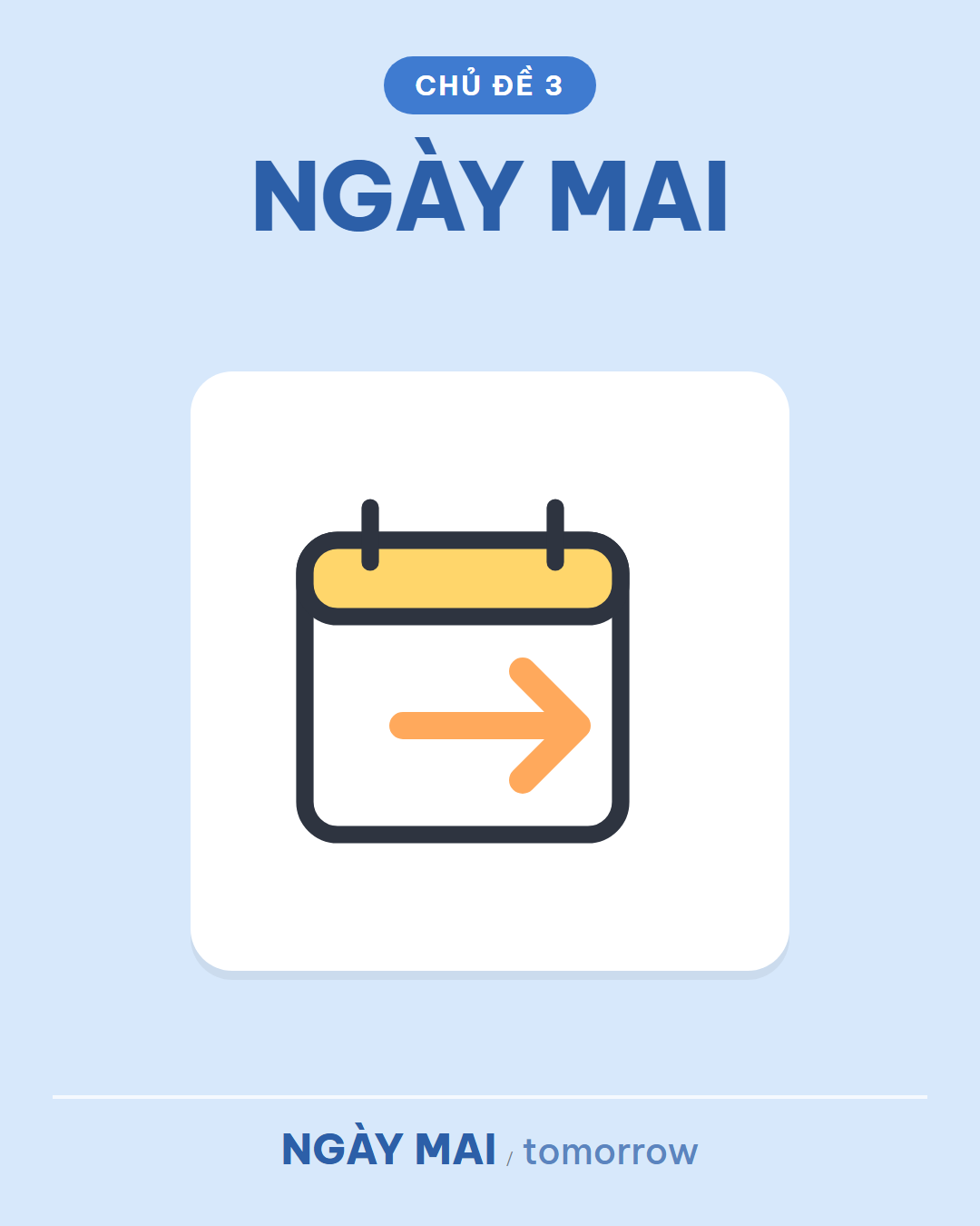 NGÀY MAI