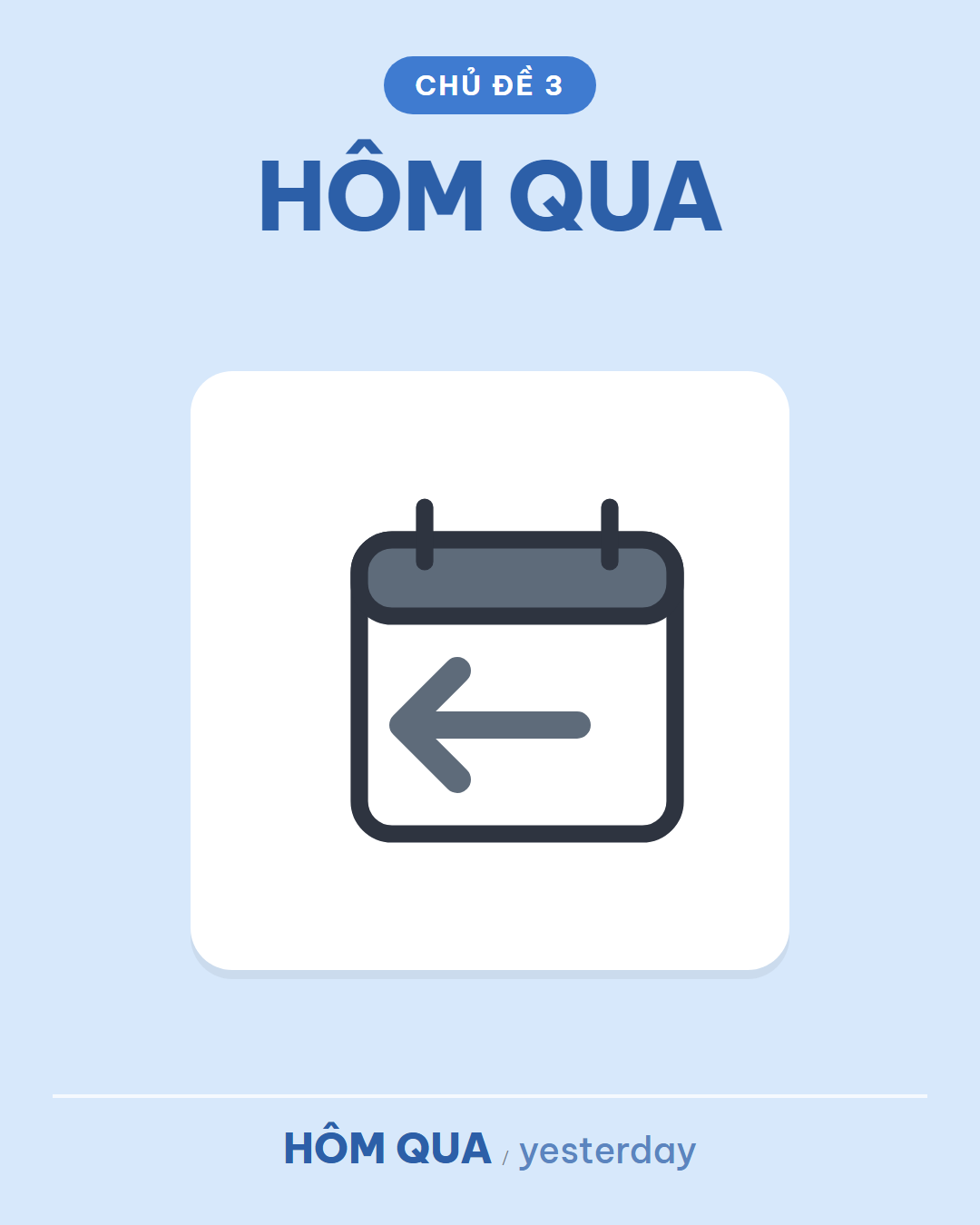 HÔM QUA