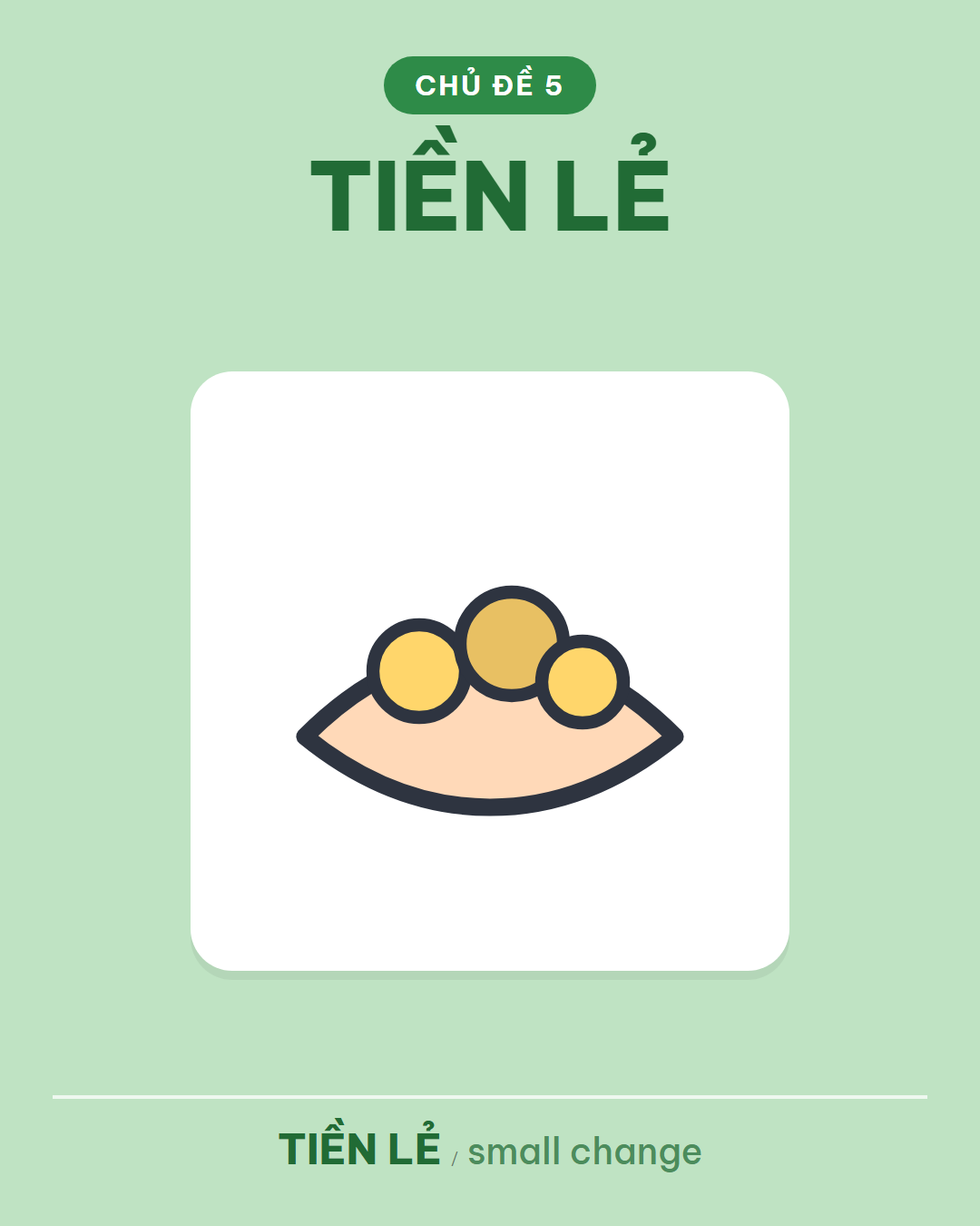 TIỀN LẺ