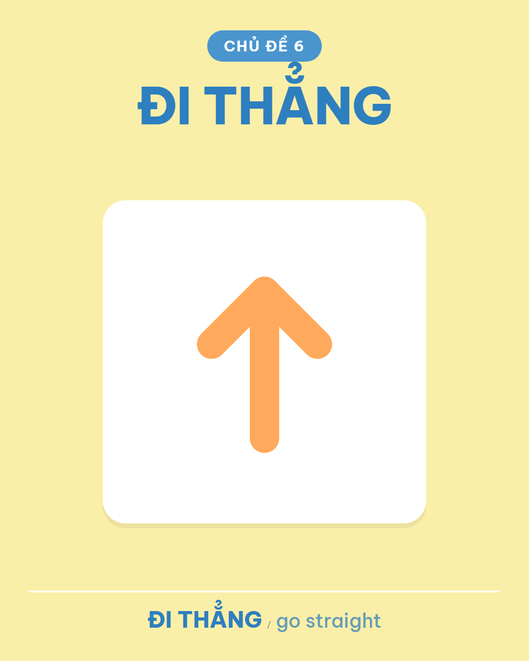 ĐI THẲNG
